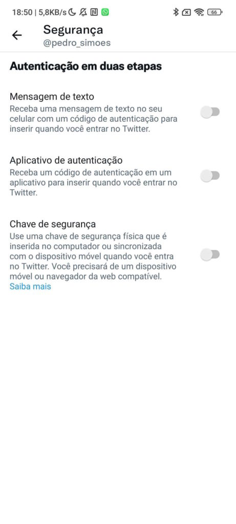 Twitter 2FA SMS Elon Musk segurança