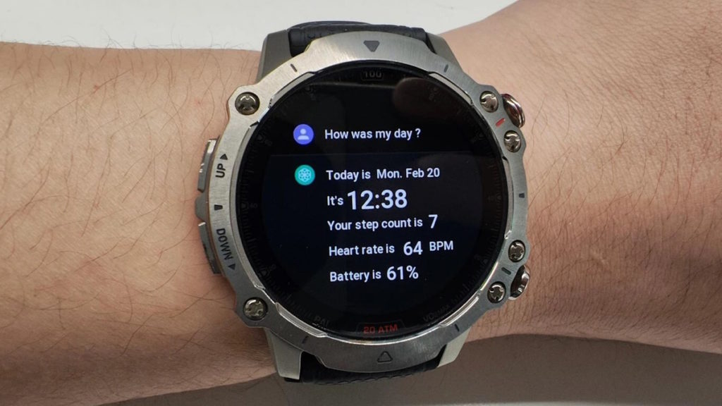 Agora já pode ter a IA e o ChatGPT no seu smartwatch graças à Amazfit