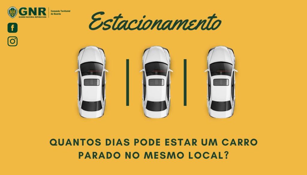 Quanto tempo pode um carro estar estacionado no mesmo local da via pública?