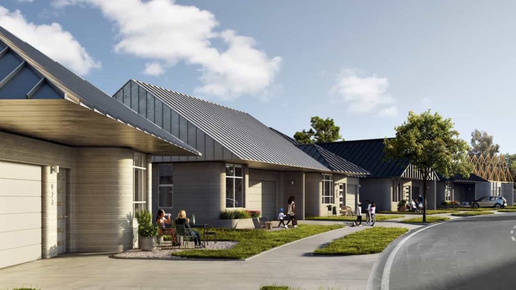 EUA estão a erguer o Genesis Collection: maior bairro construído com casas impressas em 3D