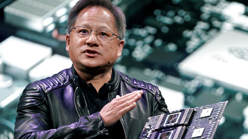 Baixas vendas levam a um corte de 2,5 milhões de dólares no salário do CEO da Nvidia