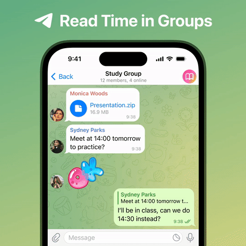 Telegram novidades melhorias versão mensagens