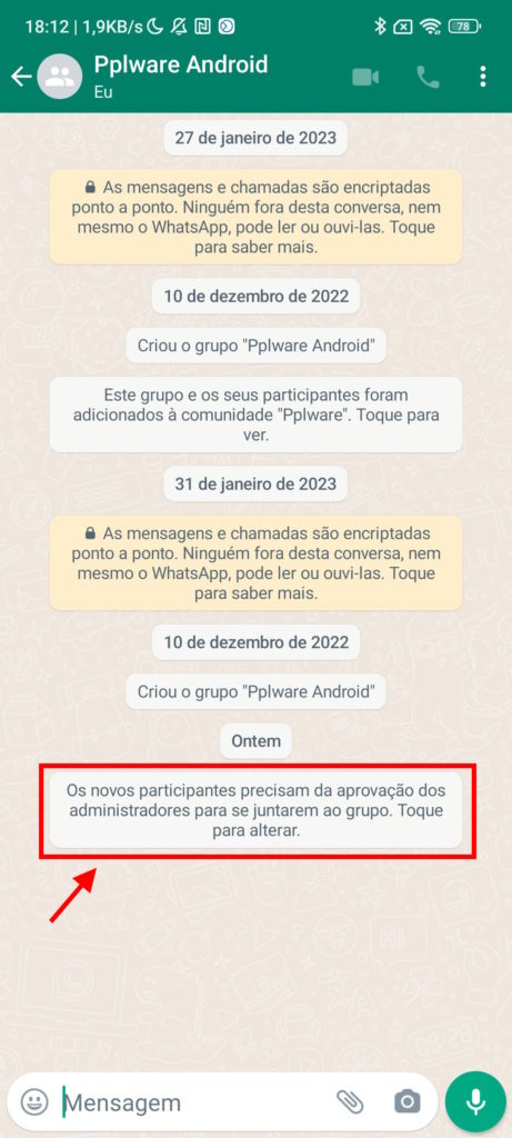 WhatsApp grupos emojis mensagens administradores