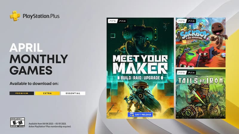 Jogos grátis no Playstation Plus para Abril de 2023