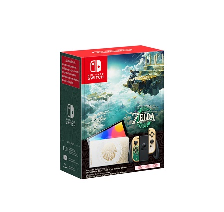 Nintendo Switch, edição de The Legend of Zelda: Tears of the Kingdom está a chegar