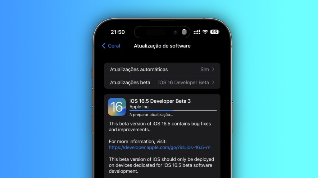Apple lançou o iOS 16.5 beta 3 (e não só) para programadores e traz novidades