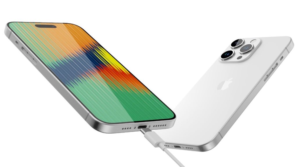 Apple incluirá na caixa do iPhone 15 um cabo USB-C da mesma cor do smartphone