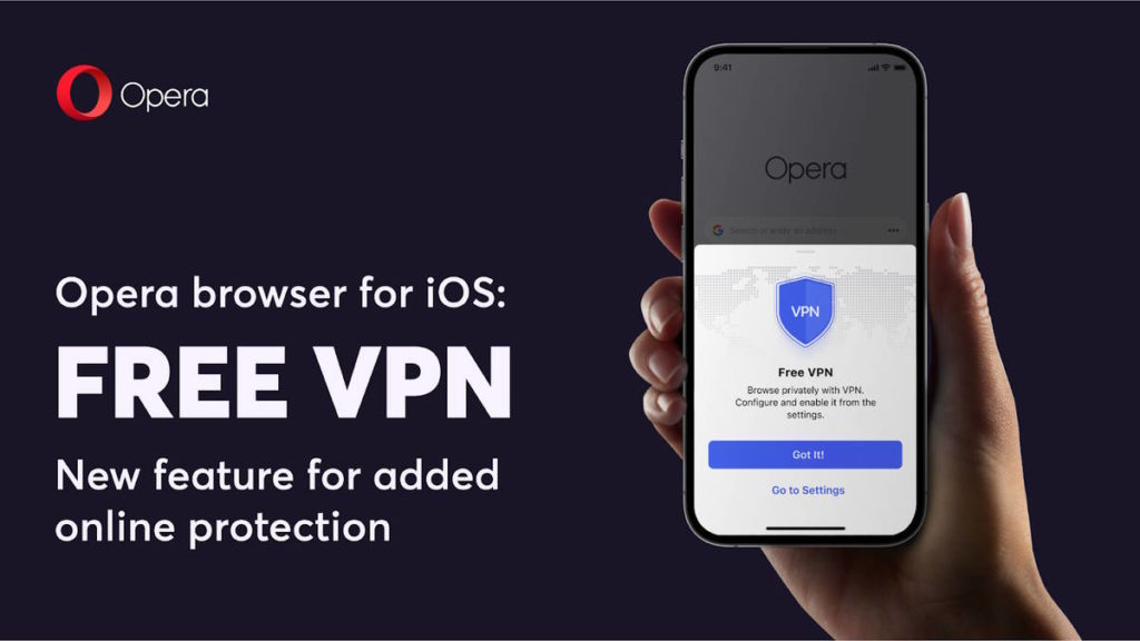 Quer uma VPN para o iPhone? O Opera já oferece uma completamente gratuita