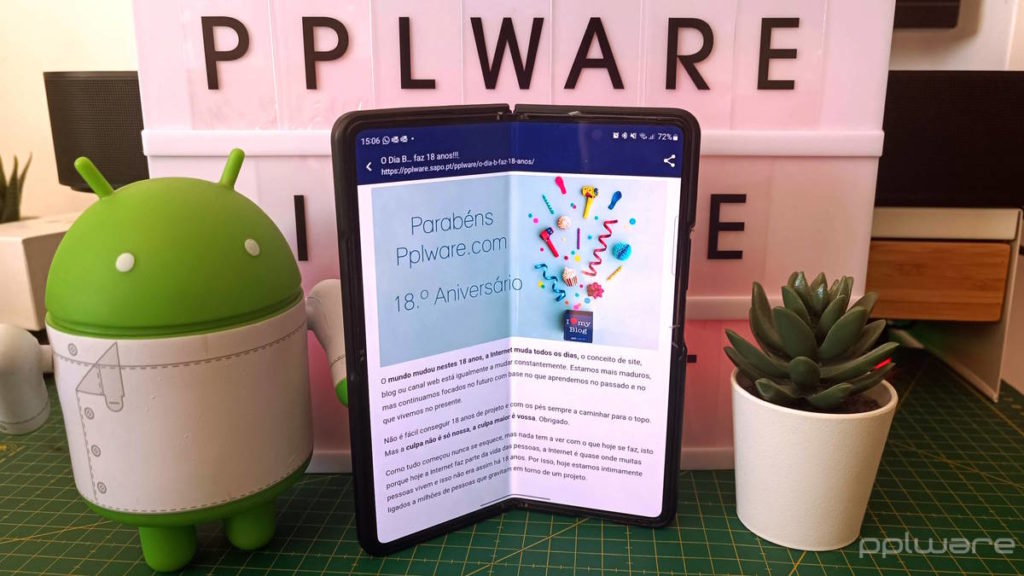 É hora de atualizar a app Pplware para Android! Há muitas novidades no dia de aniversário