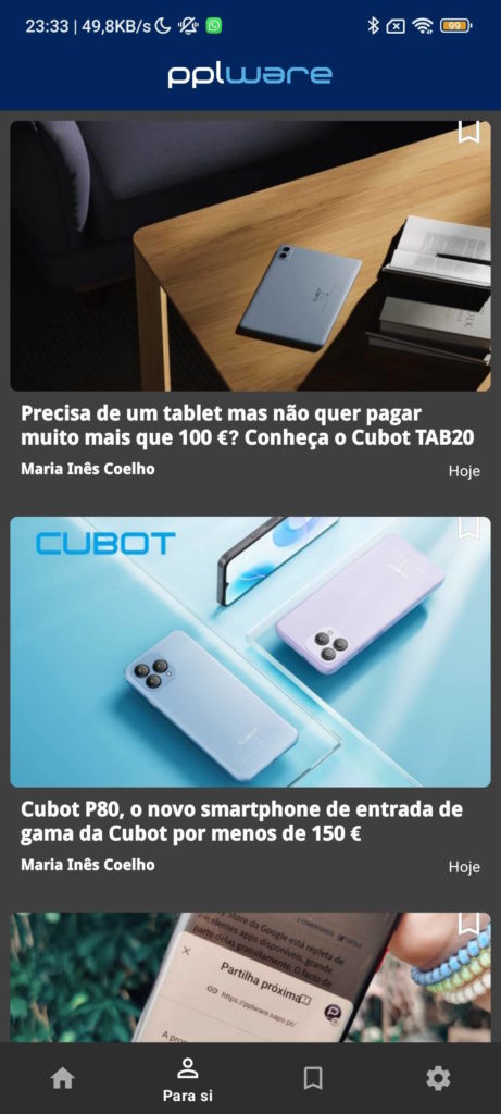 Pplware app Android novidades aniversário