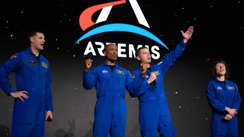 NASA já nomeou a tripulação da Artemis II para a viagem à Lua