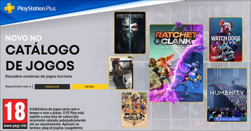 Jogos grátis no Playstation Plus para Maio de 2023