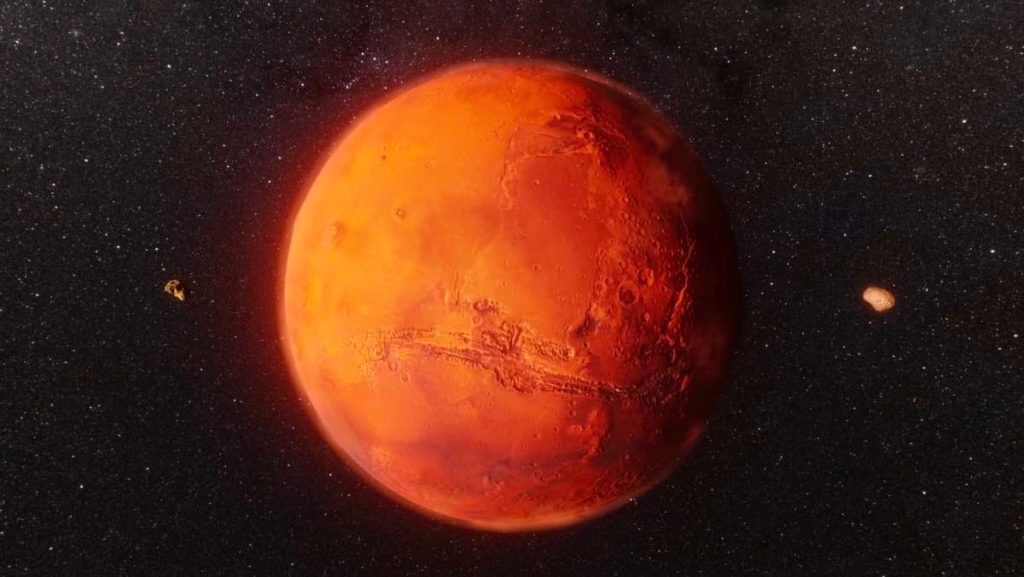 Cientistas descobriram estruturas misteriosas sob a superfície de Marte