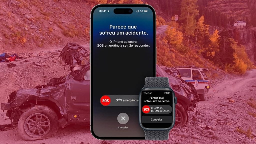 Apple Watch notificou a polícia sobre um acidente de carro fatal