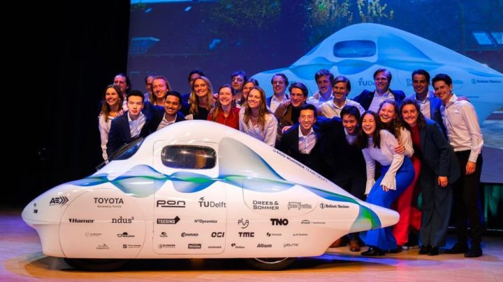 Imagem do ECO-RUNNER XIII, um automóvel a hidrogénio