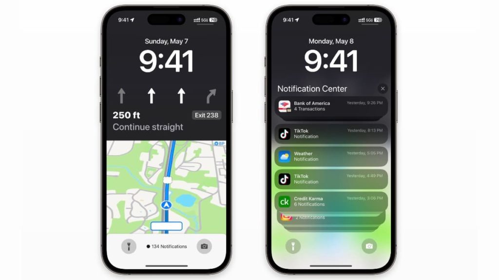 iOS 17 poderá trazer Ecrã Bloqueado com mapas e música