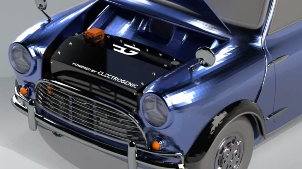 Kit especial transforma o seu velho Mini num carro elétrico poderoso