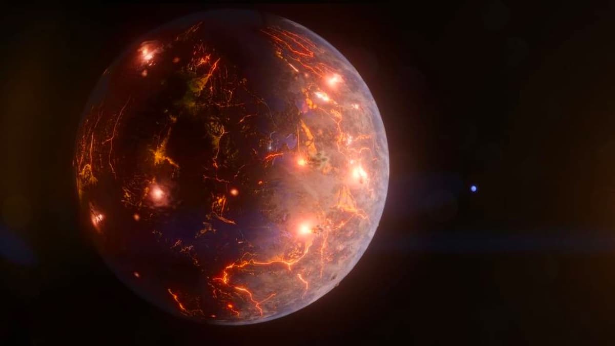 Descoberto exoplaneta do tamanho da Terra potencialmente coberto por vulcões
