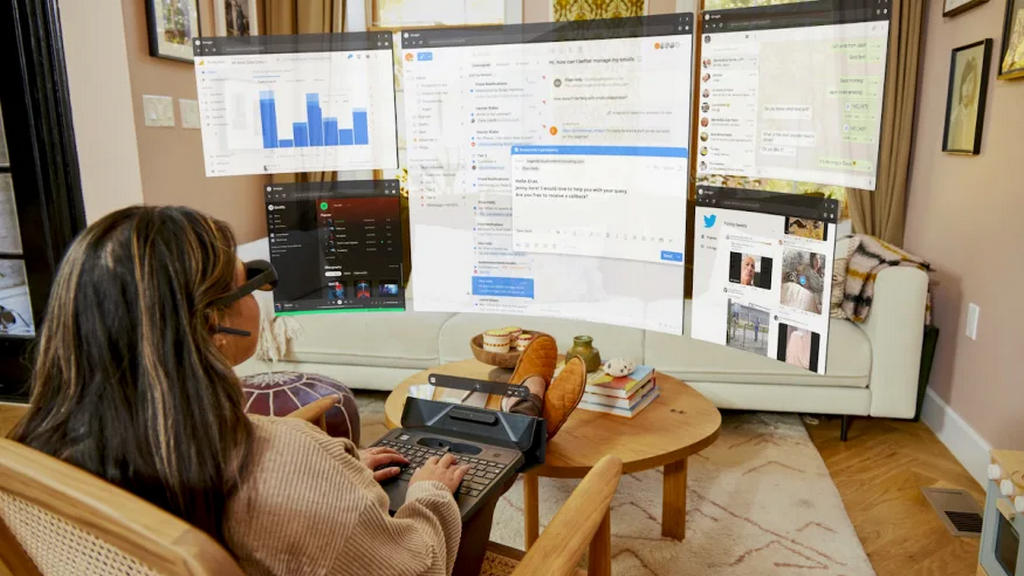 Spacetop: o PC de realidade aumentada que quer transformar o trabalho remoto