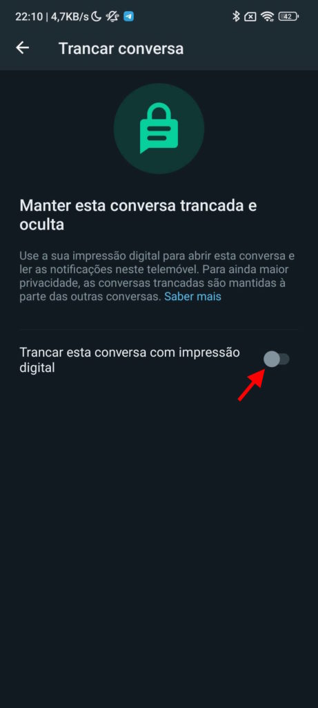 WhatsApp privacidade mensagens conversas novidade