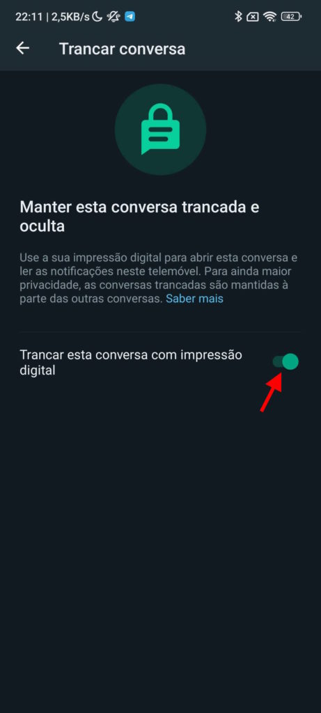 WhatsApp privacidade mensagens conversas novidade