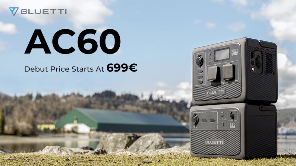 A mais pequena Power Station BLUETTI AC60&B80 já está disponível para venda