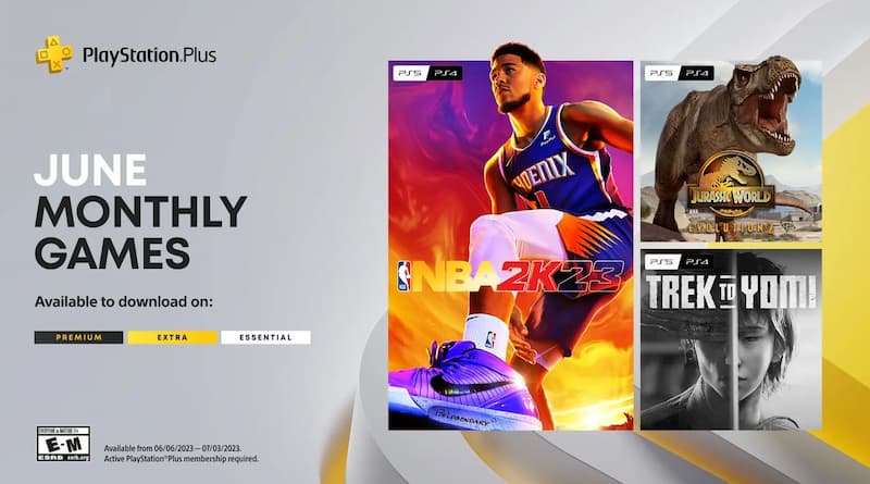 Jogos grátis no Playstation Plus para Junho de 2023
