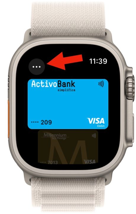 Imagem Apple Watch com Apple Pay