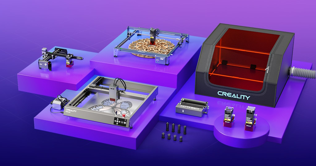 Gravadoras laser da série Creality Falcon estão na promoção “Mid-Year”: até 30% desconto