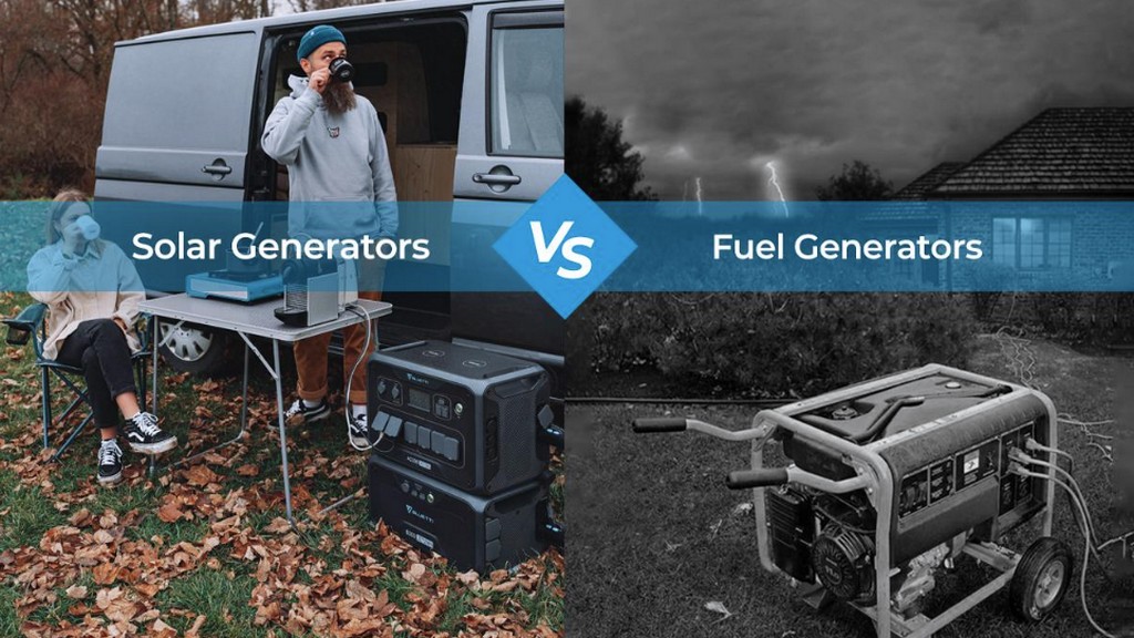 Geradores solares vs. geradores de combustível: Qual o mais adequando para si?