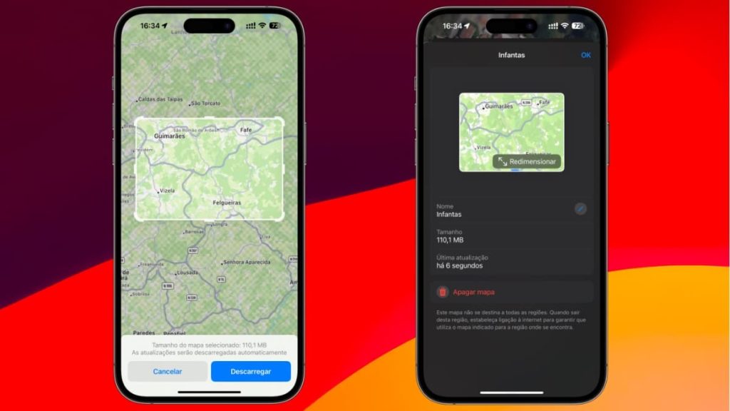iOS 17: descarregar e utilizar mapas offline com o novo Apple Mapas