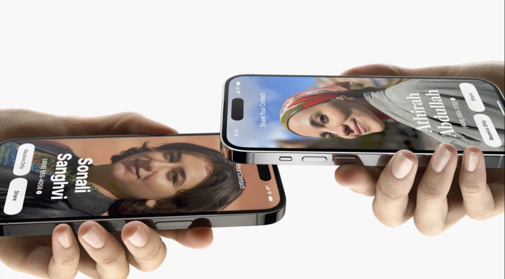 NameDrop: Nunca foi tão fácil partilhar conteúdos entre iPhones (e não só)