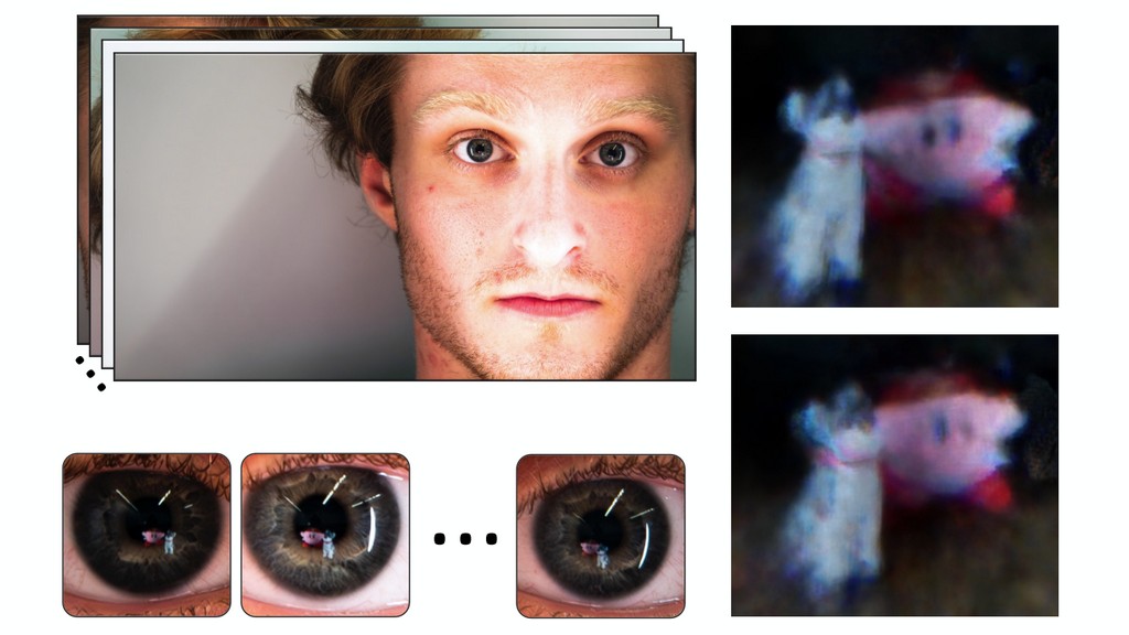Ambientes 3D estão a ser criados a partir dos reflexos oculares