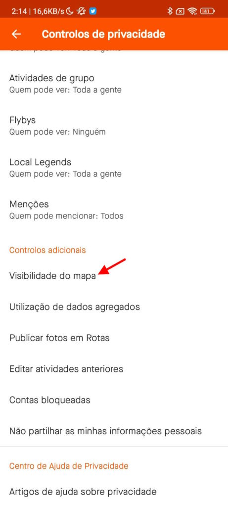 Strava dados morada problema partilha