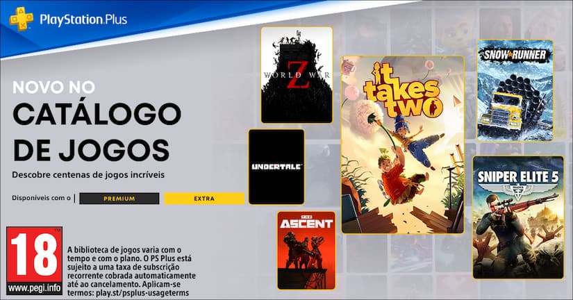 Jogos grátis no Playstation Plus para Julho de 2023
