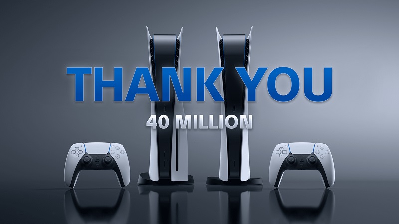 PlayStation 5 já vendeu mais de 40 milhões de exemplares em todo o mundo