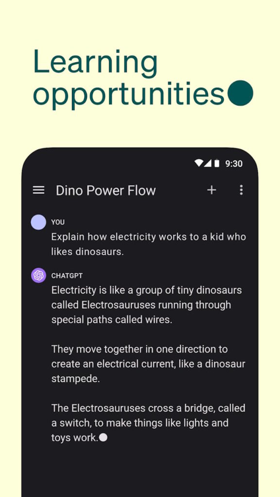 ChatGPT Android OpenAI app IA
