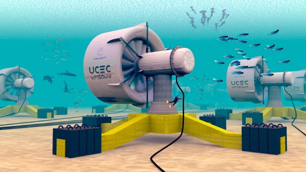 Há uma empresa que quer a produção de energia offshore… no fundo do mar