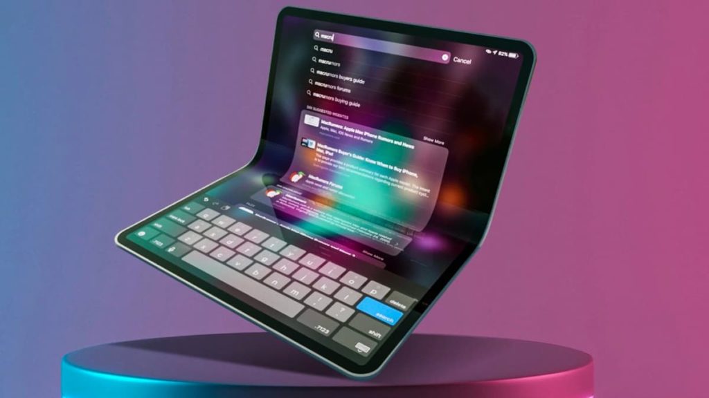 O potencial dobrável da Apple poderá não ser um iPhone