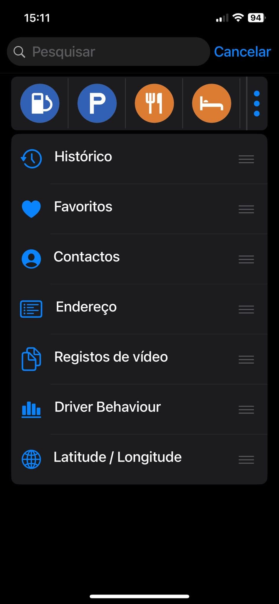 Aplicação GPS Magic Earth