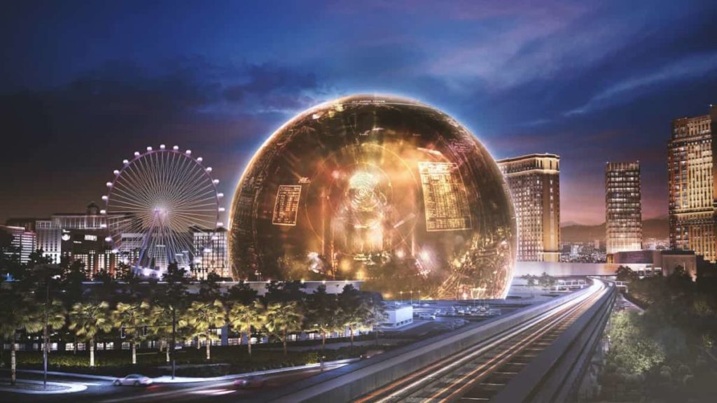 Las Vegas inaugurou uma esfera gigantesca que parece vinda do futuro!
