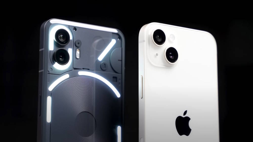 O novo Nothing Phone (2) enfrentou o iPhone 14 Plus num teste real e venceu