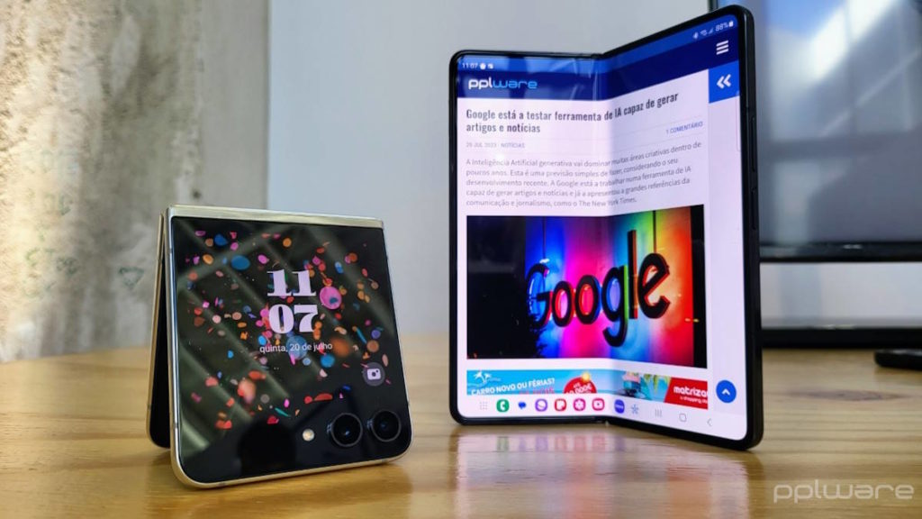 Samsung mostrou como testou até ao limite os novos Galaxy Z Flip5 e Galaxy Z Fold5