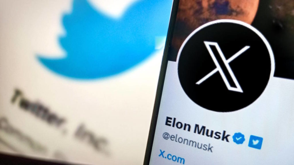 Elon Musk assumiu a conta @X do Twitter sem pagar nada ao utilizador