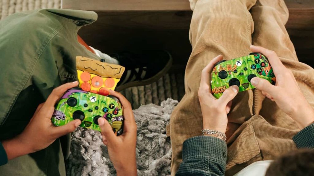 Novidade Xbox cheira a pizza italiana! Comando verde com difusor de aroma pode ser seu