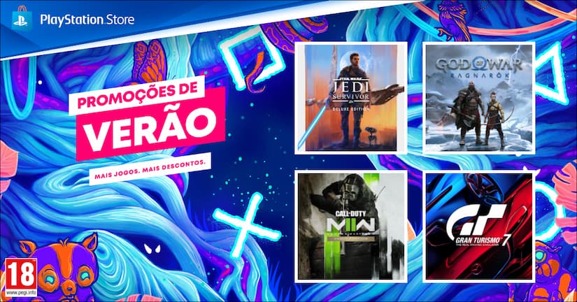 Promoções Sony Playstation aquecem o Verão