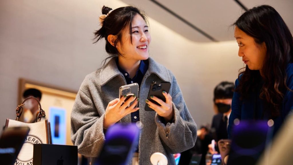 Jovens sul-coreanos escolhem o iPhone e abandonam a Samsung