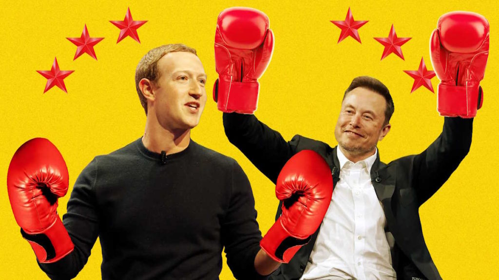 Elon Musk vs Mark Zuckerberg! A luta do século vai acontecer e será transmitida no X