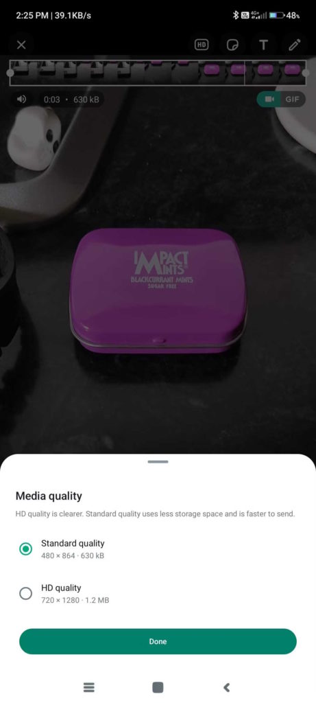 WhatsApp vídeos HD imagens