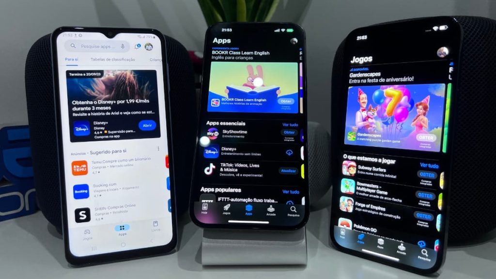 Utilizadores do iPhone gastam sete vezes mais em aplicações do que os de Android